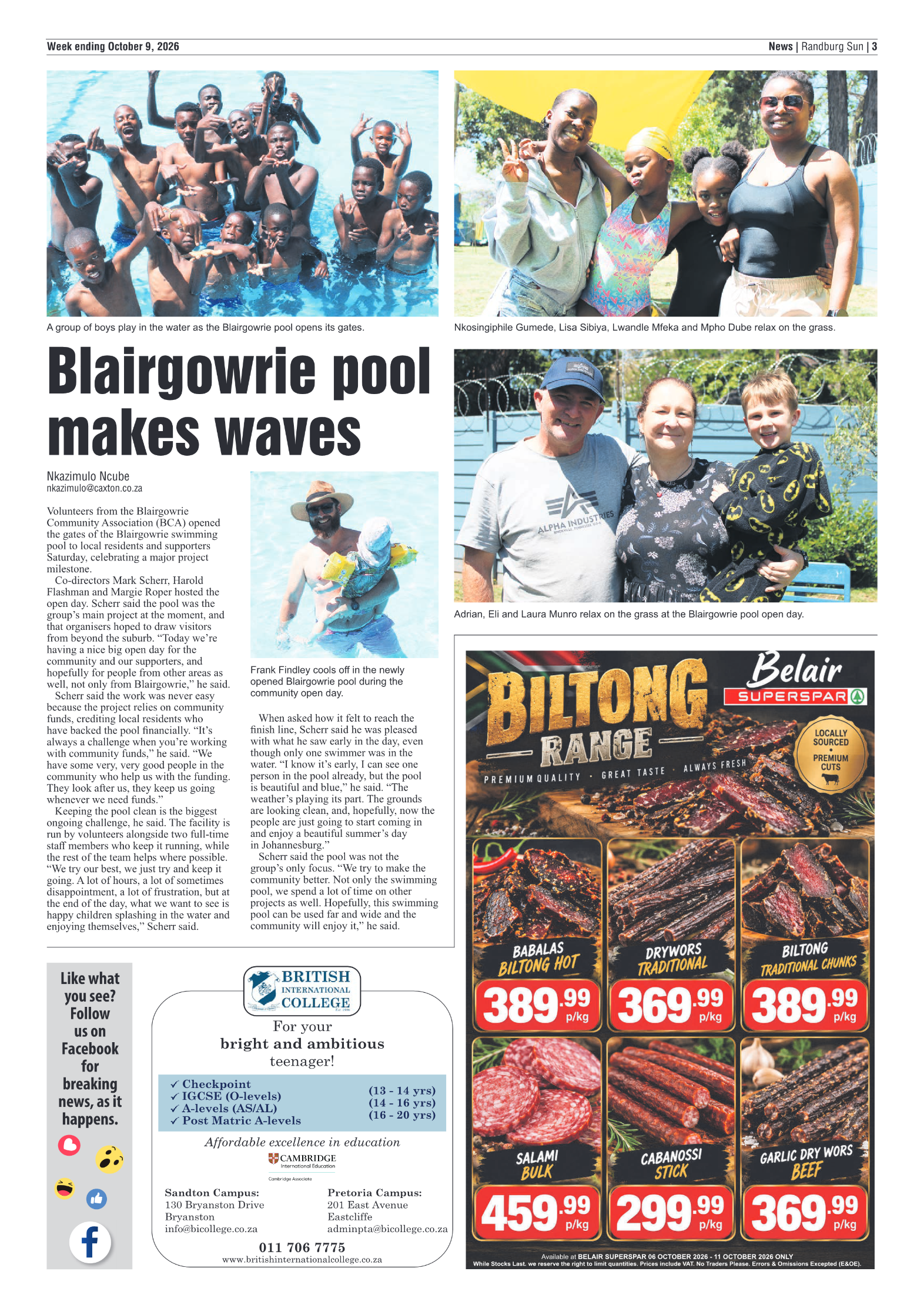 Randburg Sun 9 October 2026 page 5