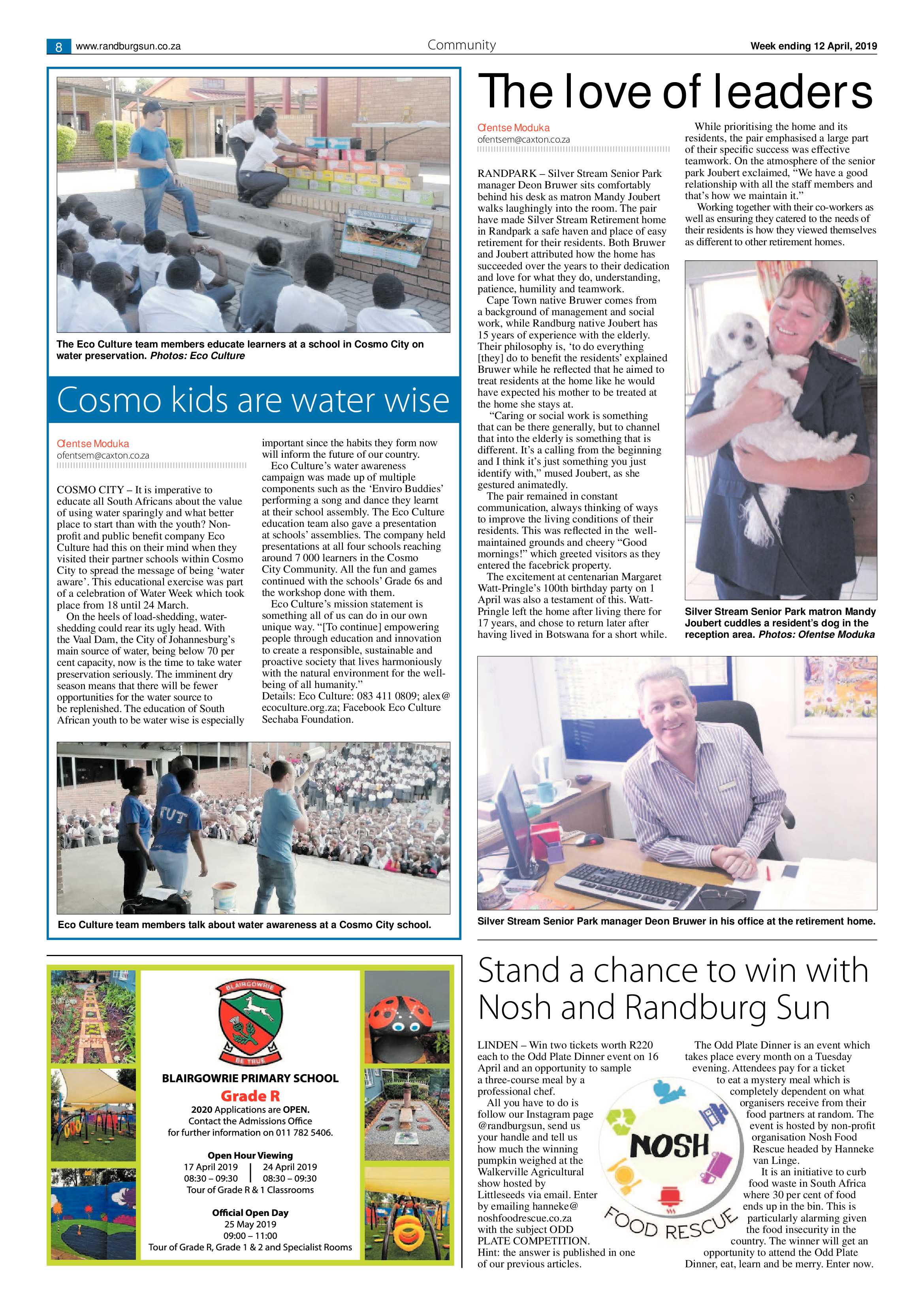 Randburg Sun April 12, 2019 page 7