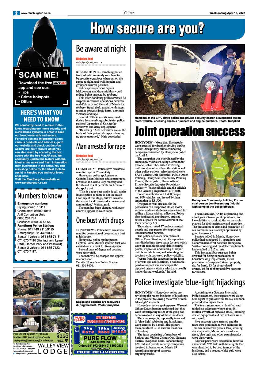 Randburg Sun April 15, 2022 page 2