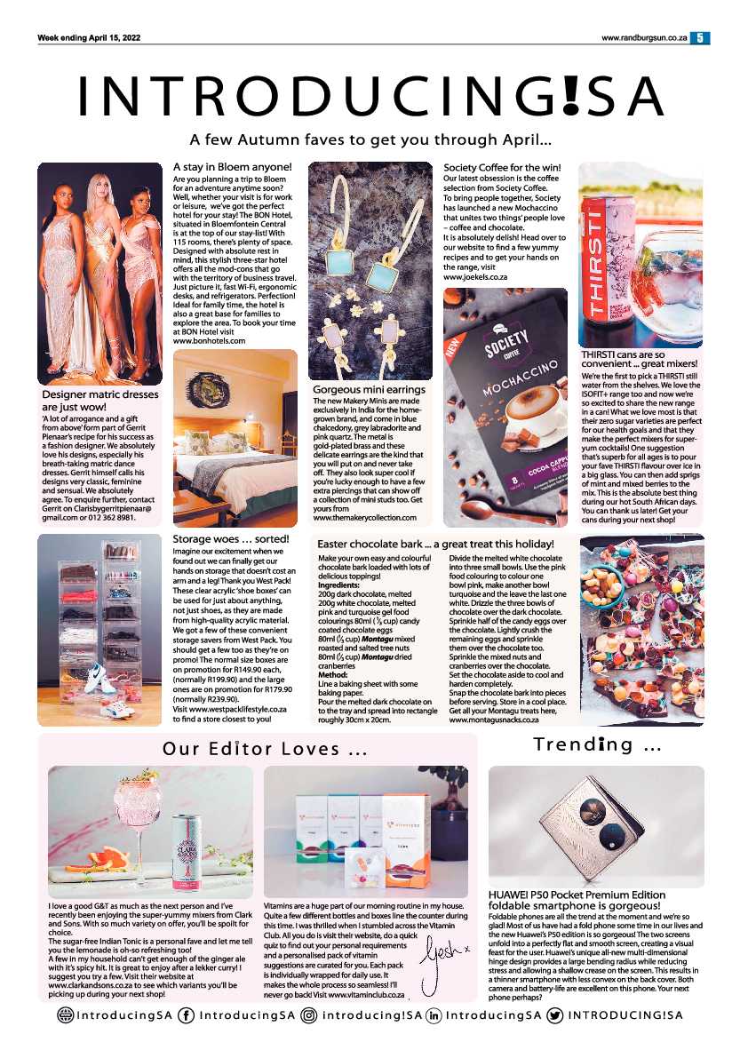 Randburg Sun April 15, 2022 page 5