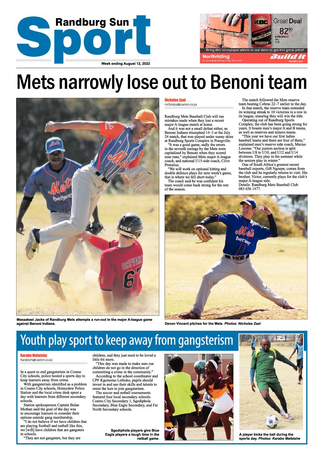 Randburg Sun August 12 2022 page 12