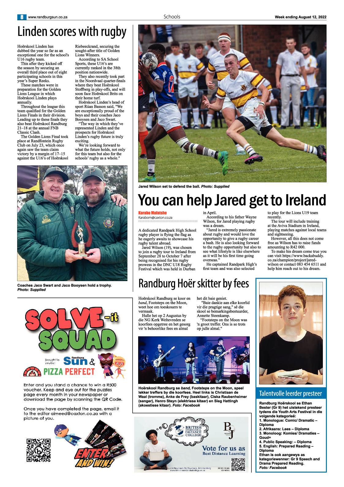 Randburg Sun August 12 2022 page 8