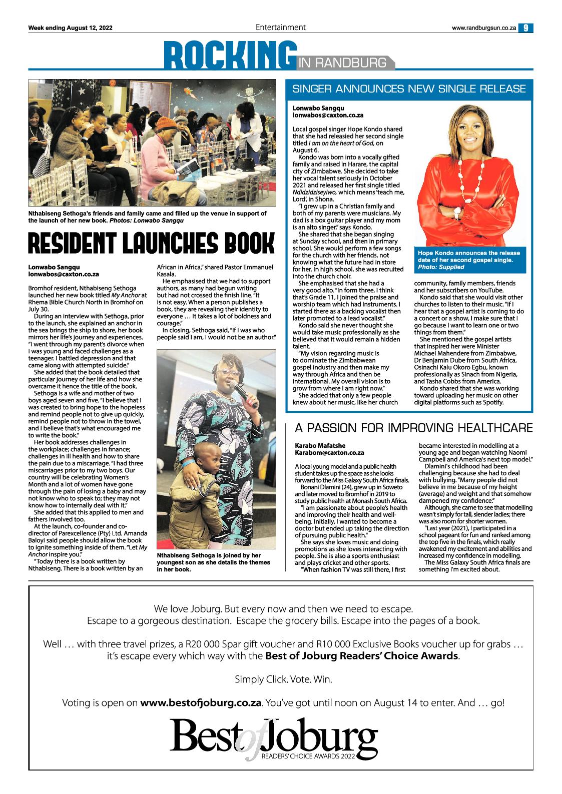 Randburg Sun August 12 2022 page 9