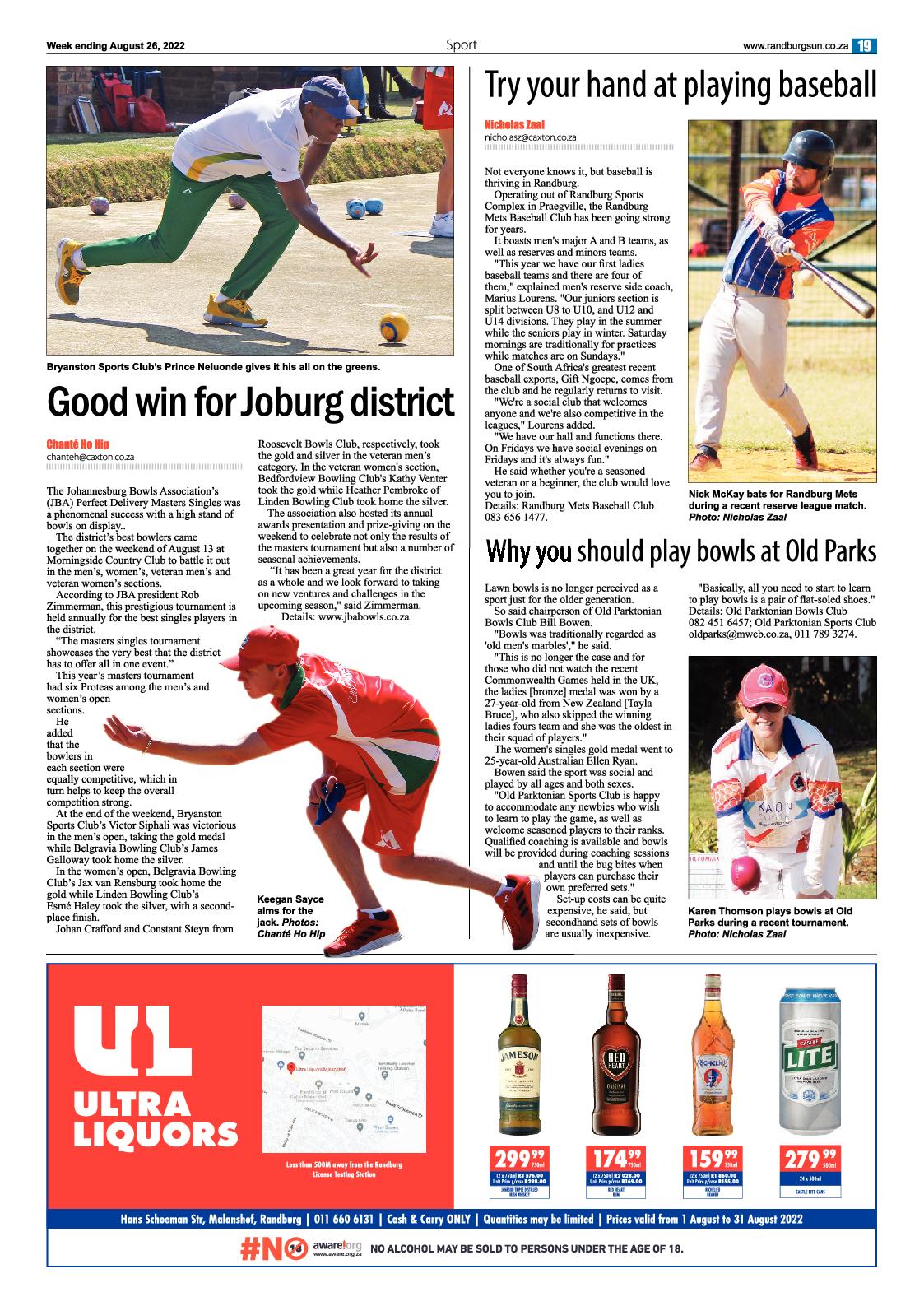 Randburg Sun August 26 2022 page 19