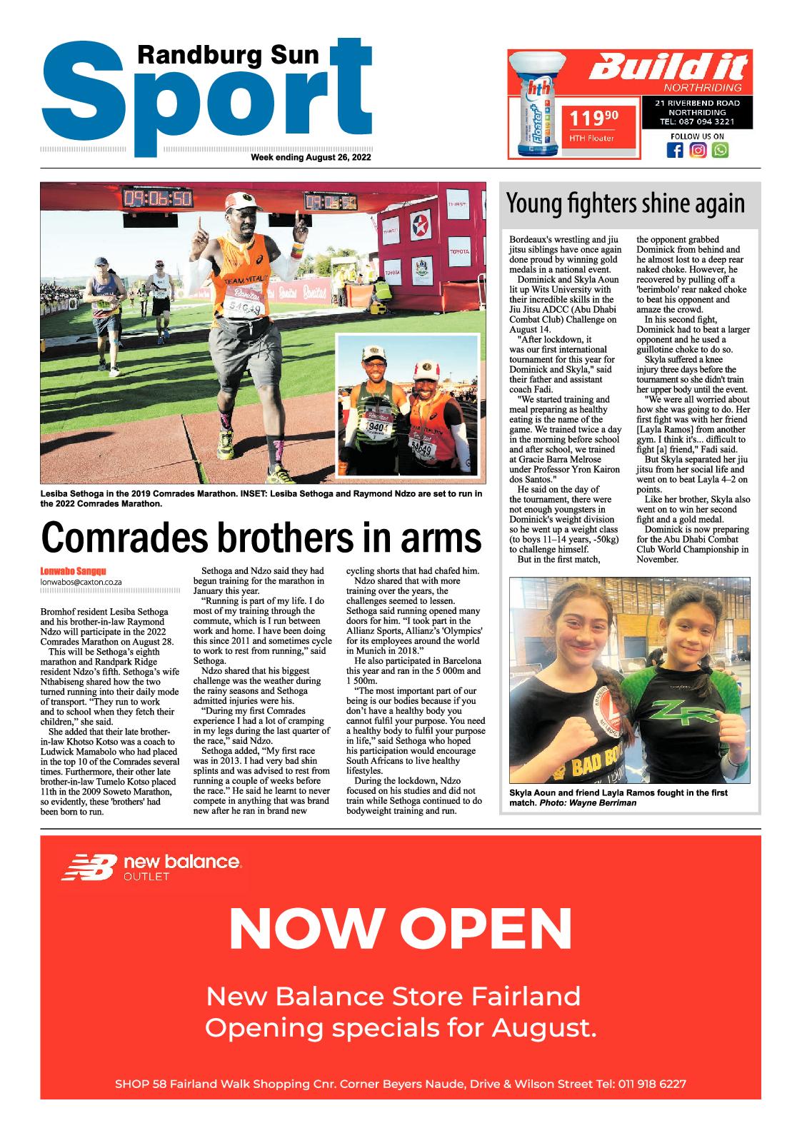 Randburg Sun August 26 2022 page 20