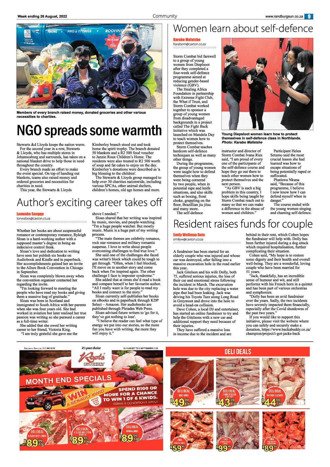 Randburg Sun August 26 2022 page 9