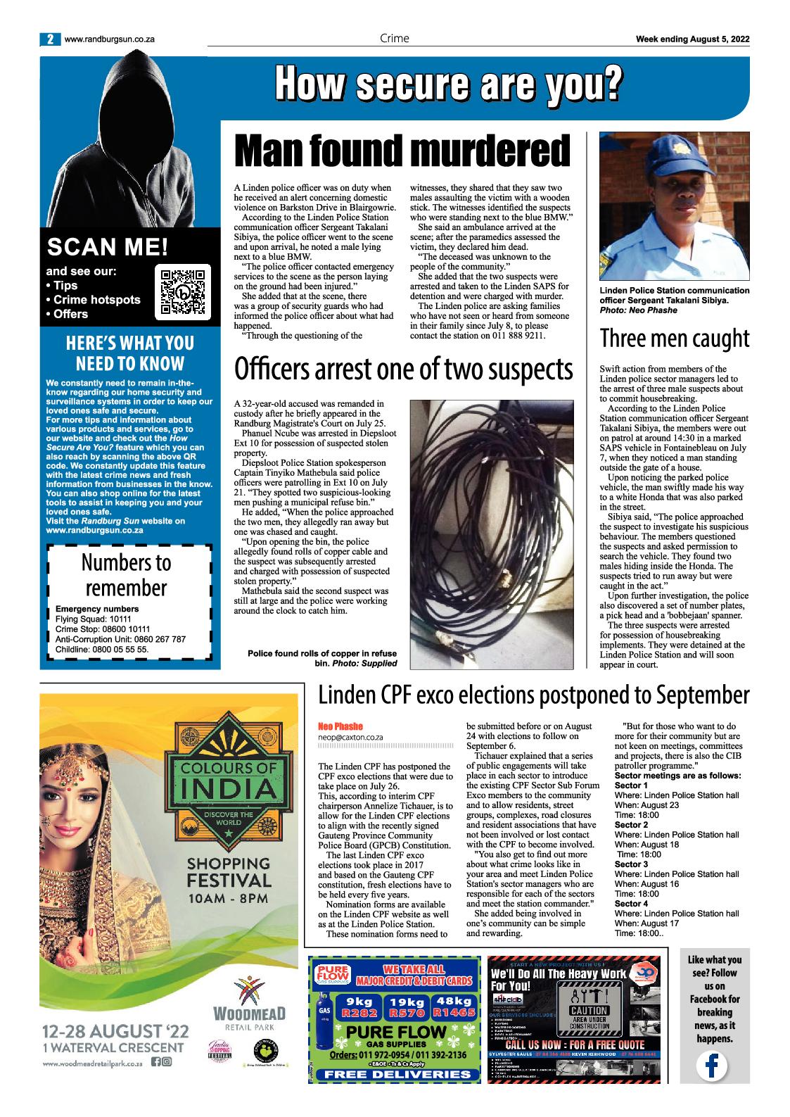 Randburg Sun August 5 2022 page 2