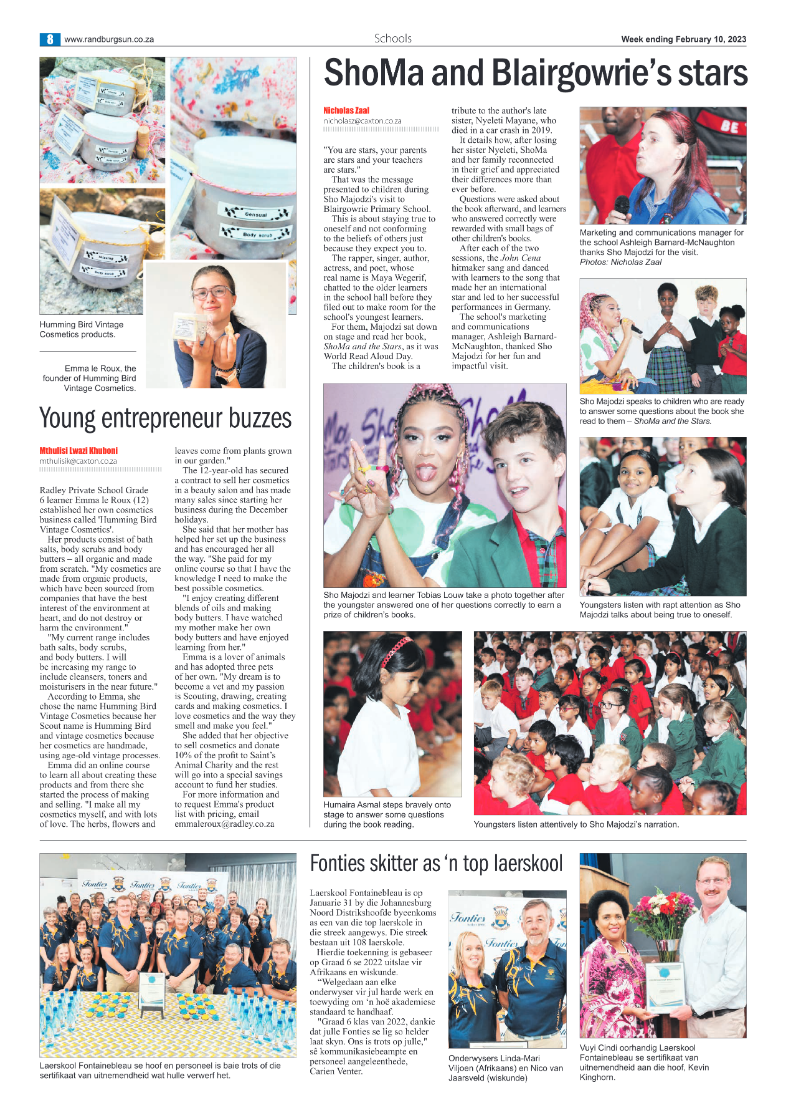 Randburg Sun 10 Feb 2023 page 8