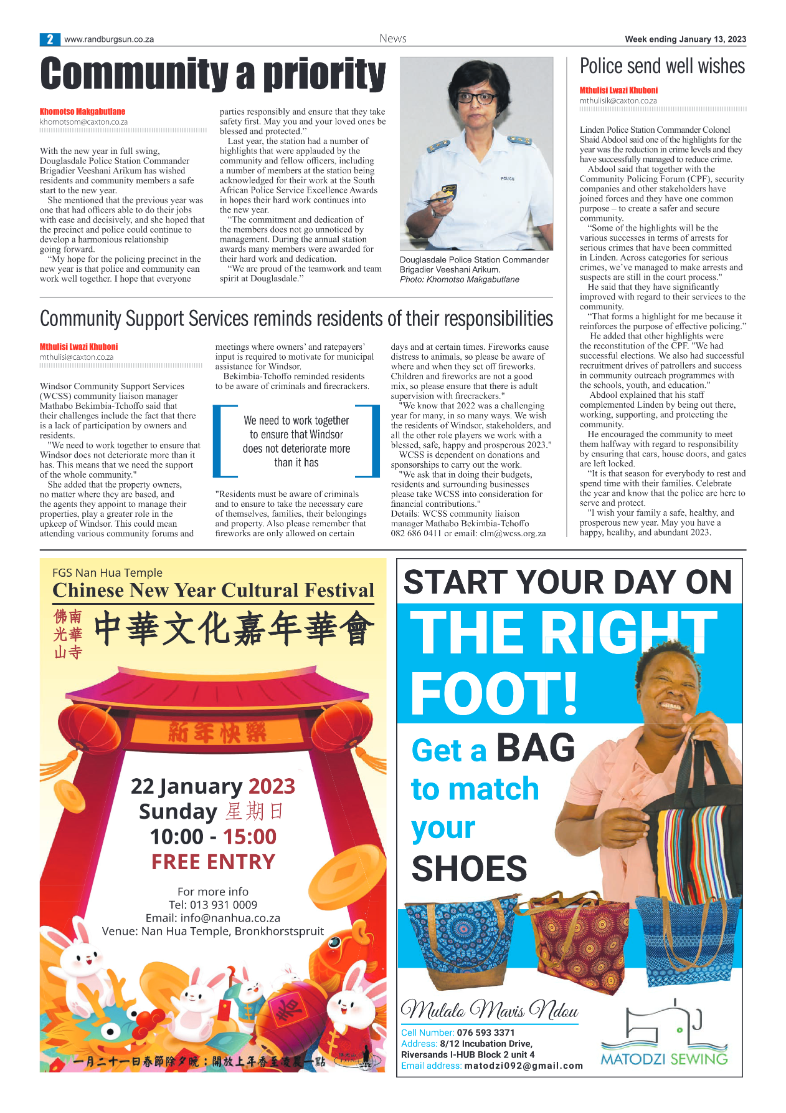 Randburg Sun Jan 13, 2023 page 2