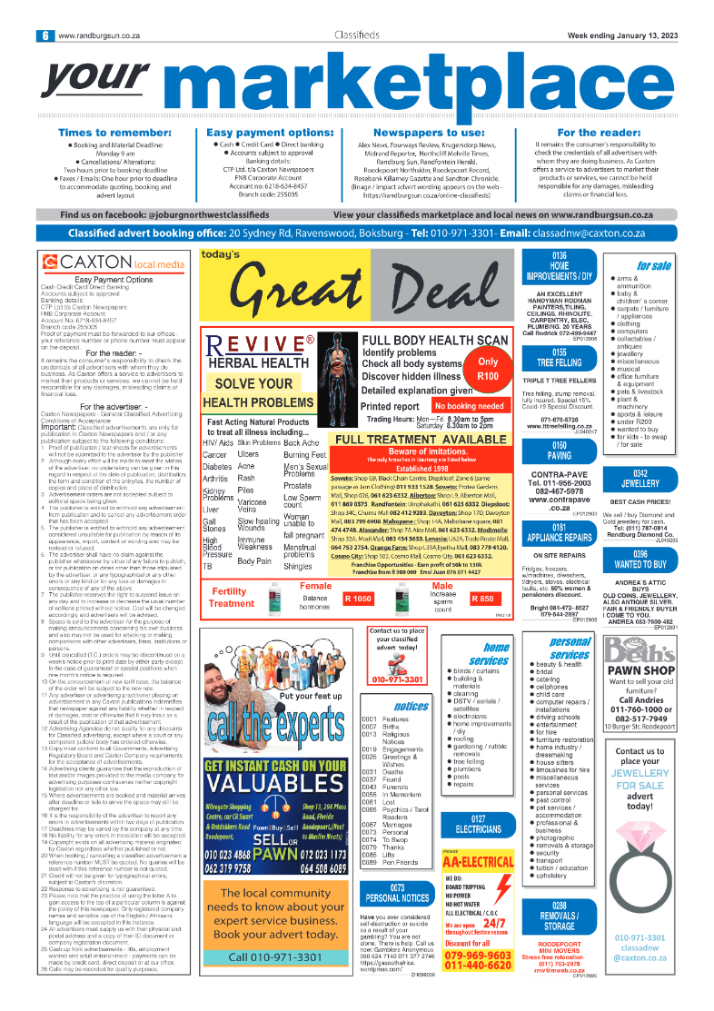 Randburg Sun Jan 13, 2023 page 6