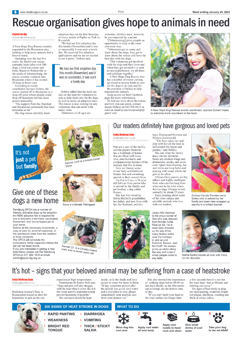 Randburg Sun Jan 20 2023 page 6