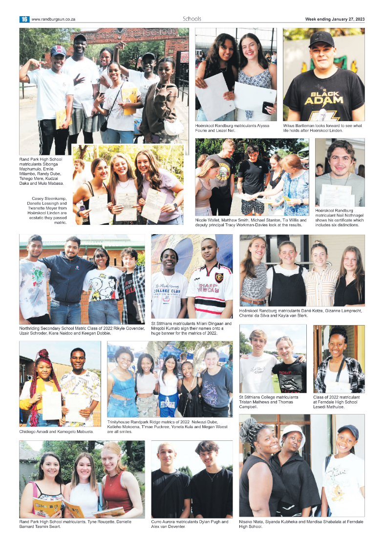 Randburg Sun Jan 27 2023 page 16