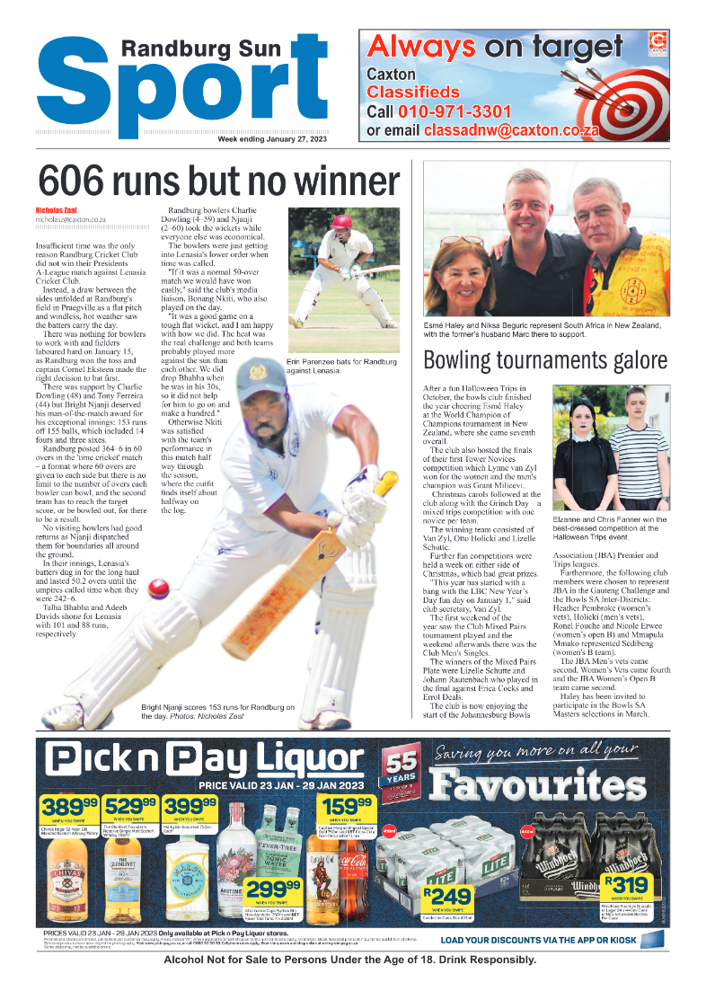 Randburg Sun Jan 27 2023 page 20