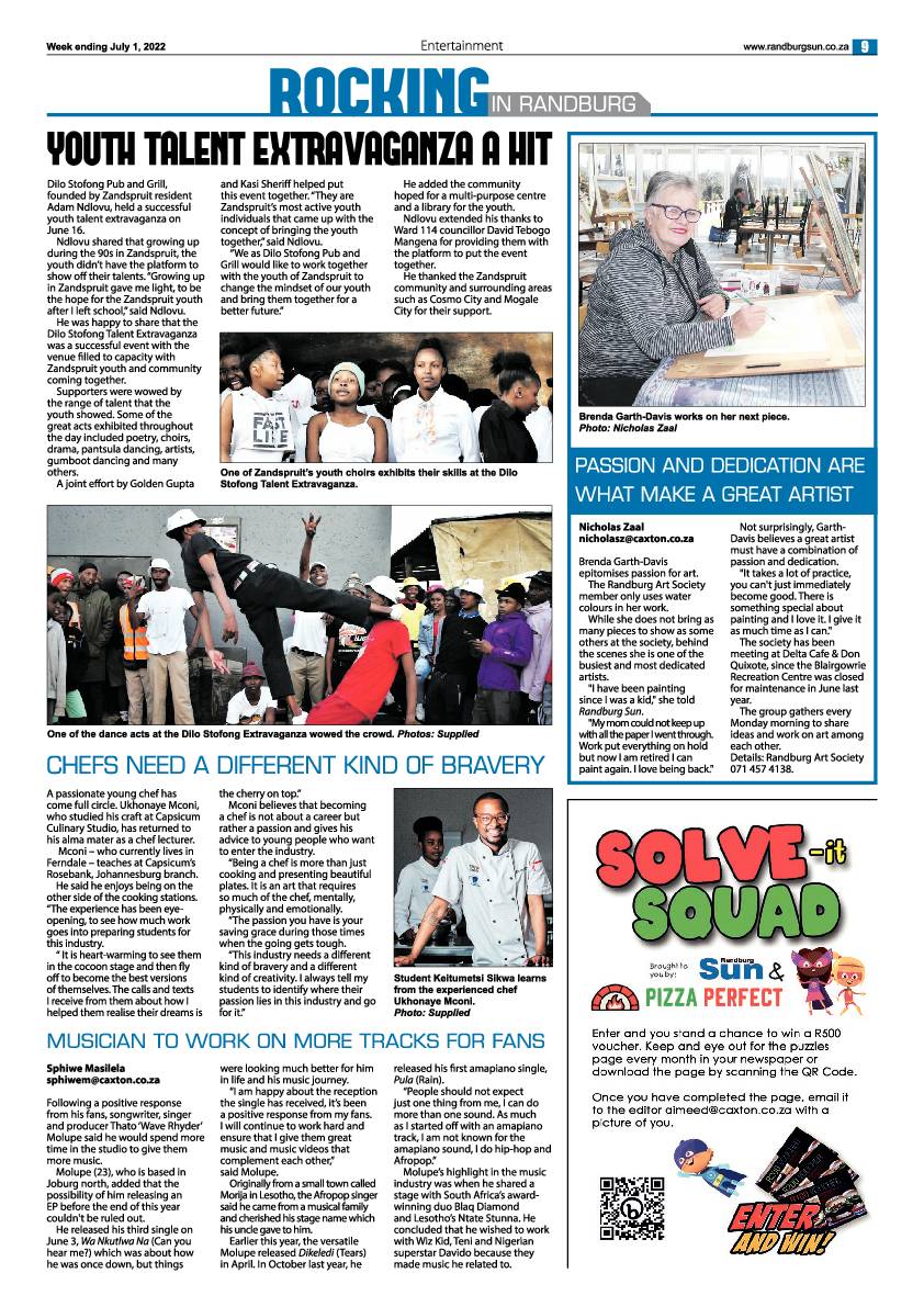 Randburg Sun July 1 2022 page 9