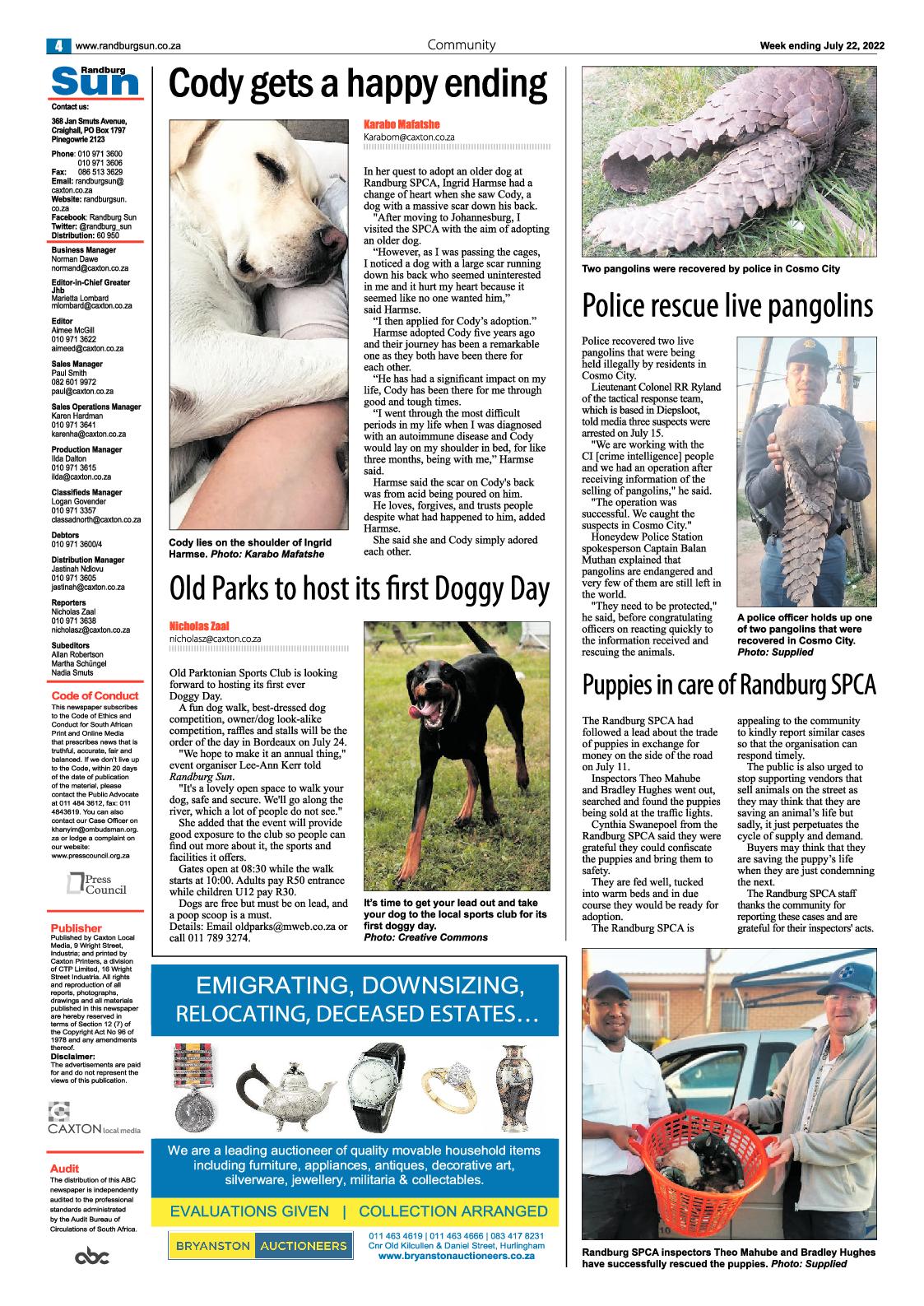 Randburg Sun July 22 2022 page 4