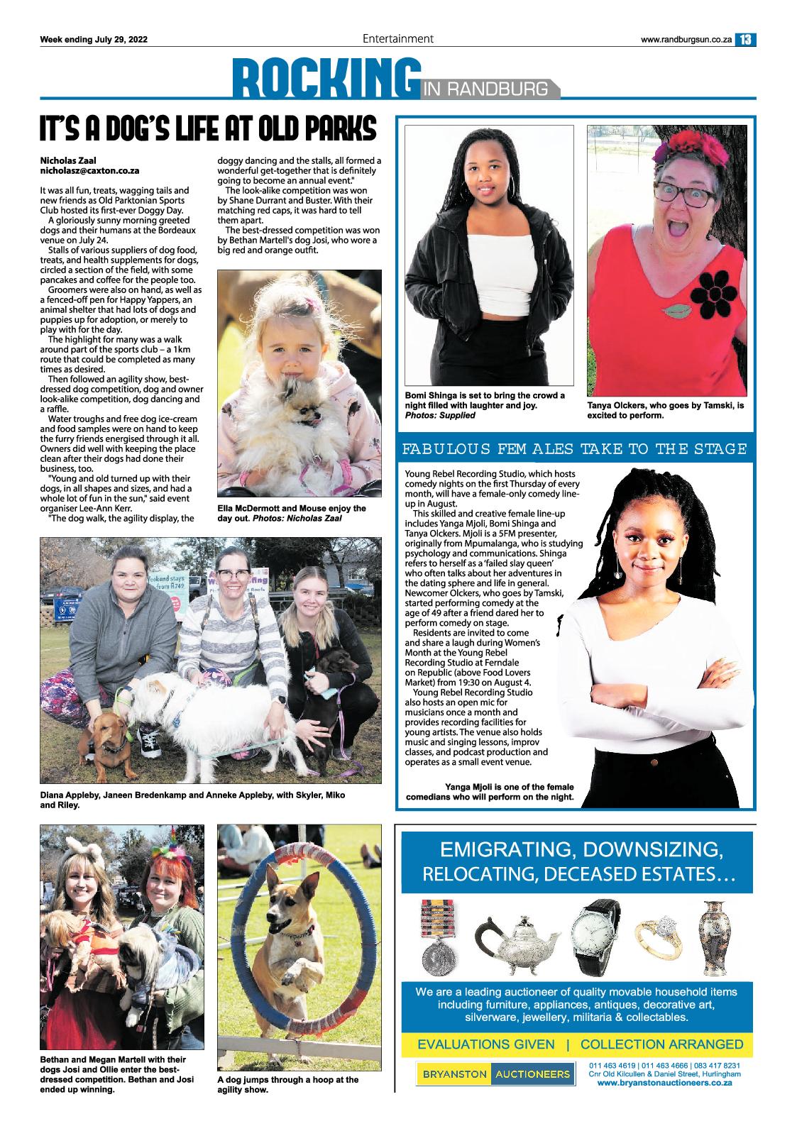 Randburg Sun July 29 2022 page 13