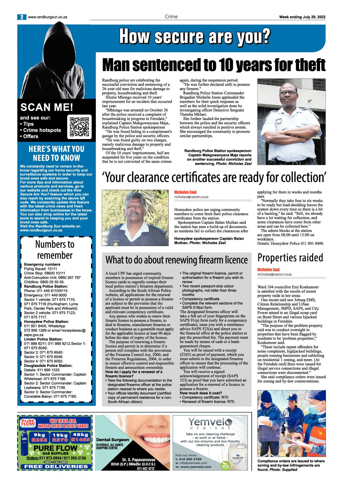 Randburg Sun July 29 2022 page 2