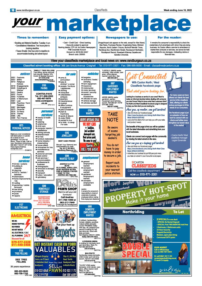 Randburg Sun June 10 2022 page 10