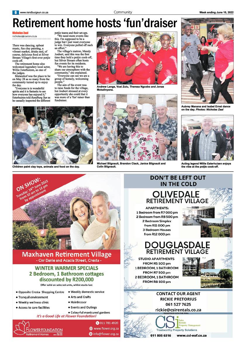Randburg Sun June 10 2022 page 6
