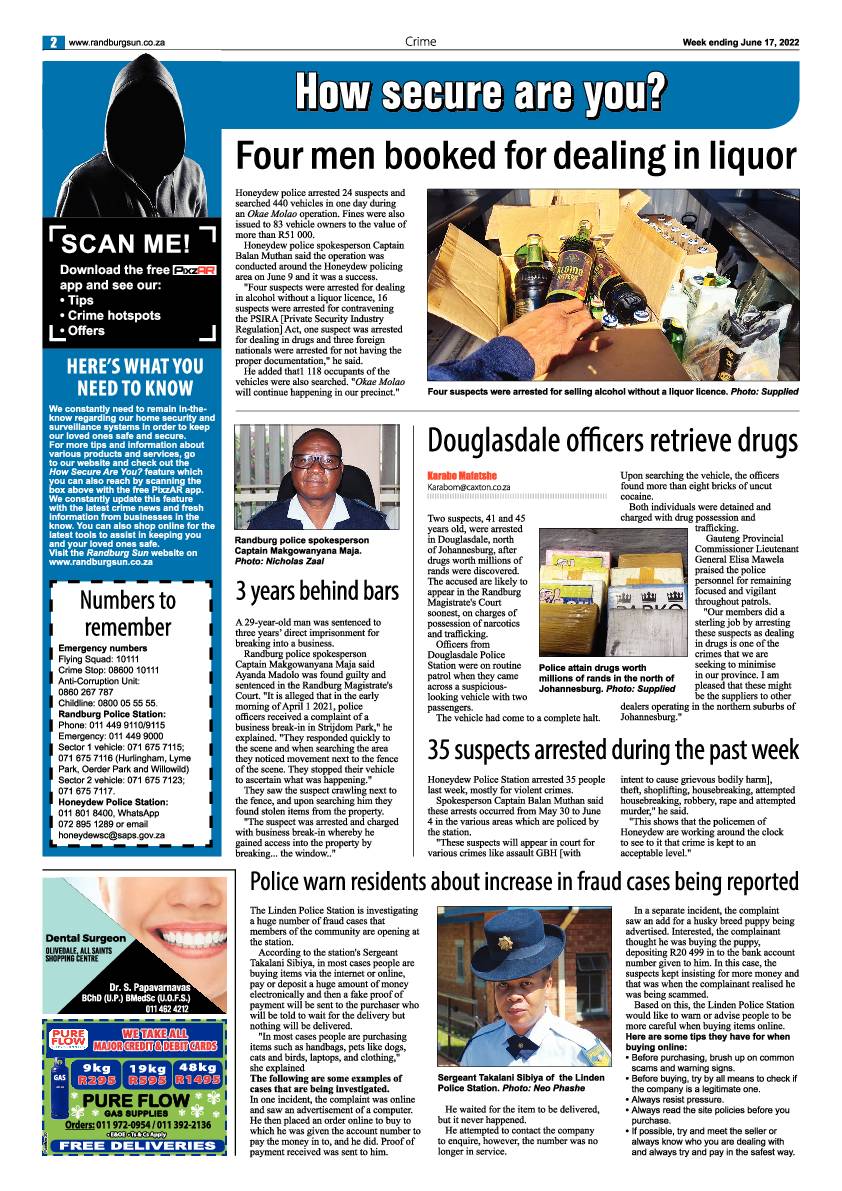 Randburg Sun June 17 2022 page 2
