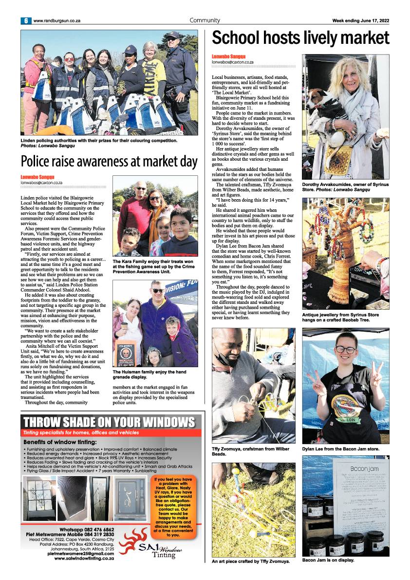 Randburg Sun June 17 2022 page 6