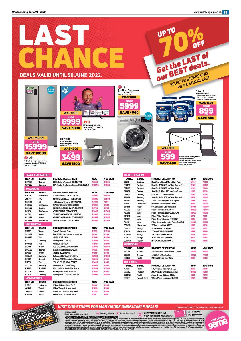 Randburg Sun June 24 2022 page 13