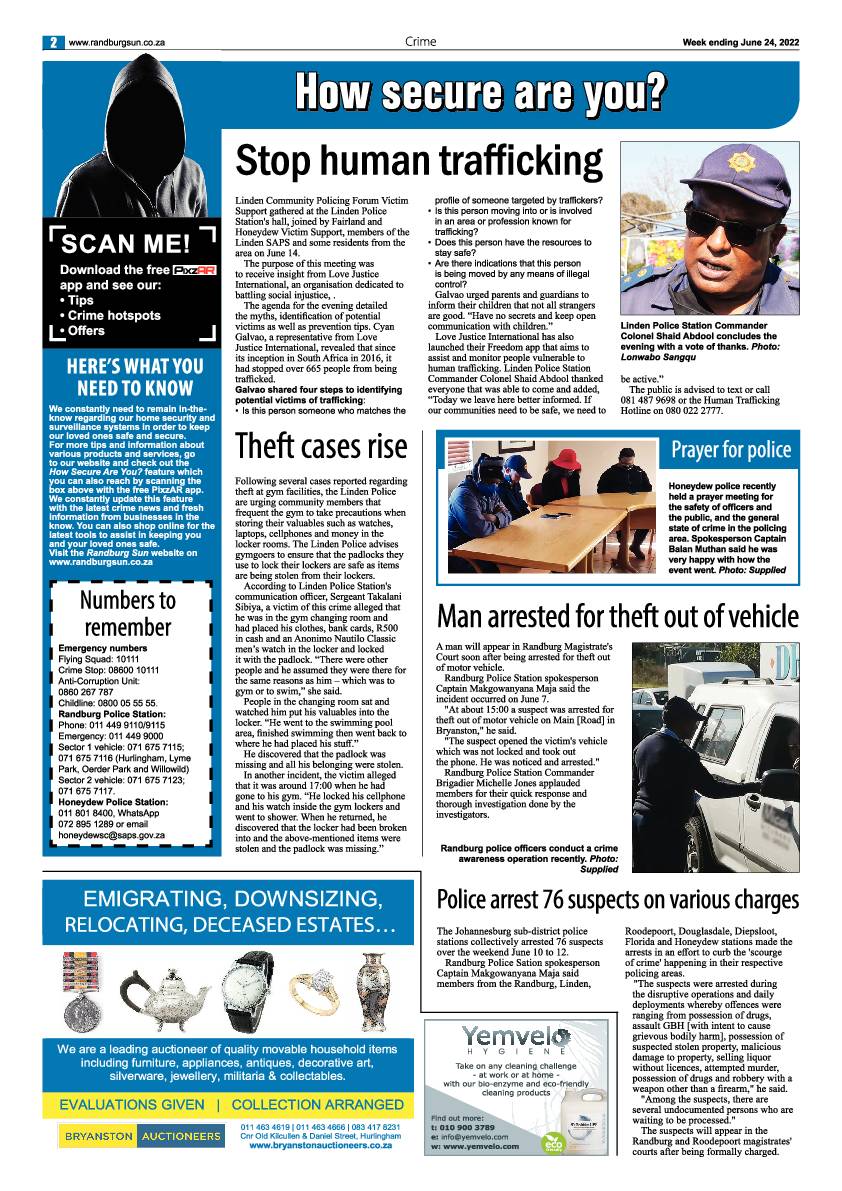 Randburg Sun June 24 2022 page 2