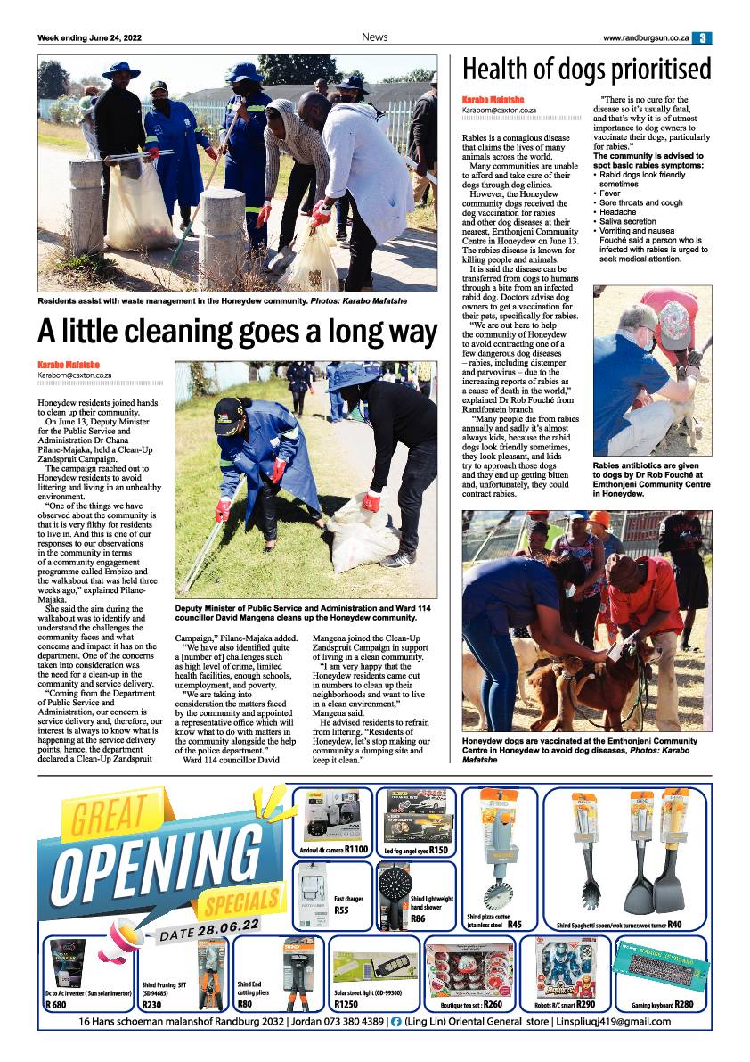 Randburg Sun June 24 2022 page 3
