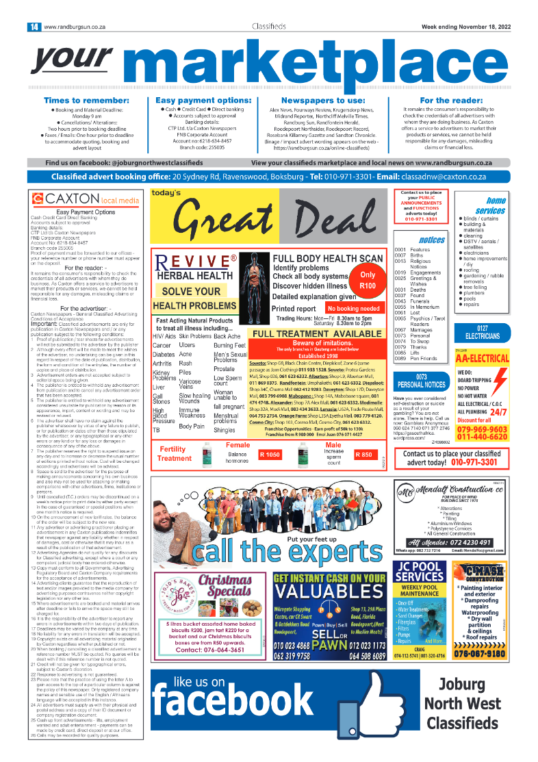 Randburg Sun Nov 18 2022 page 14