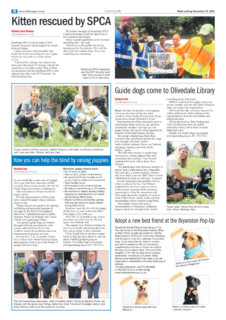 Randburg Sun Nov 25 2022 page 10