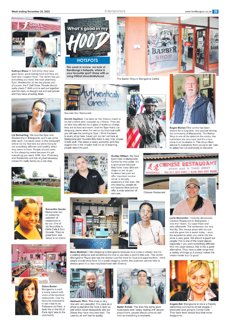 Randburg Sun Nov 25 2022 page 21