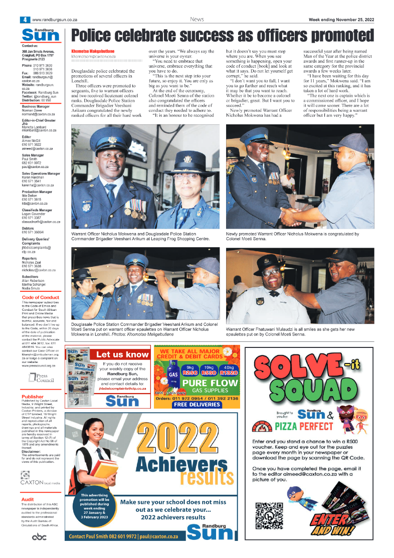 Randburg Sun Nov 25 2022 page 4