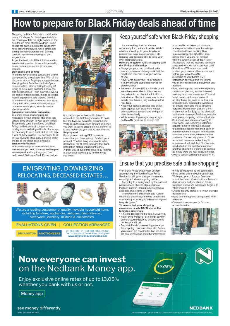 Randburg Sun Nov 25 2022 page 8
