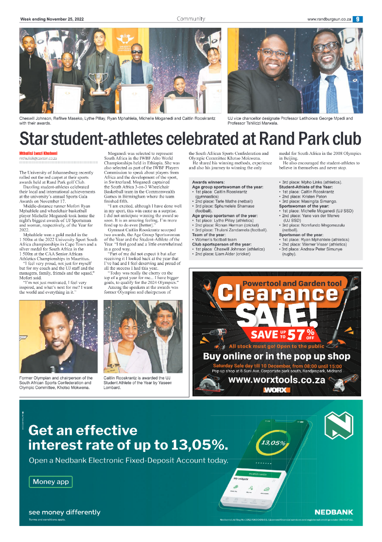Randburg Sun Nov 25 2022 page 9