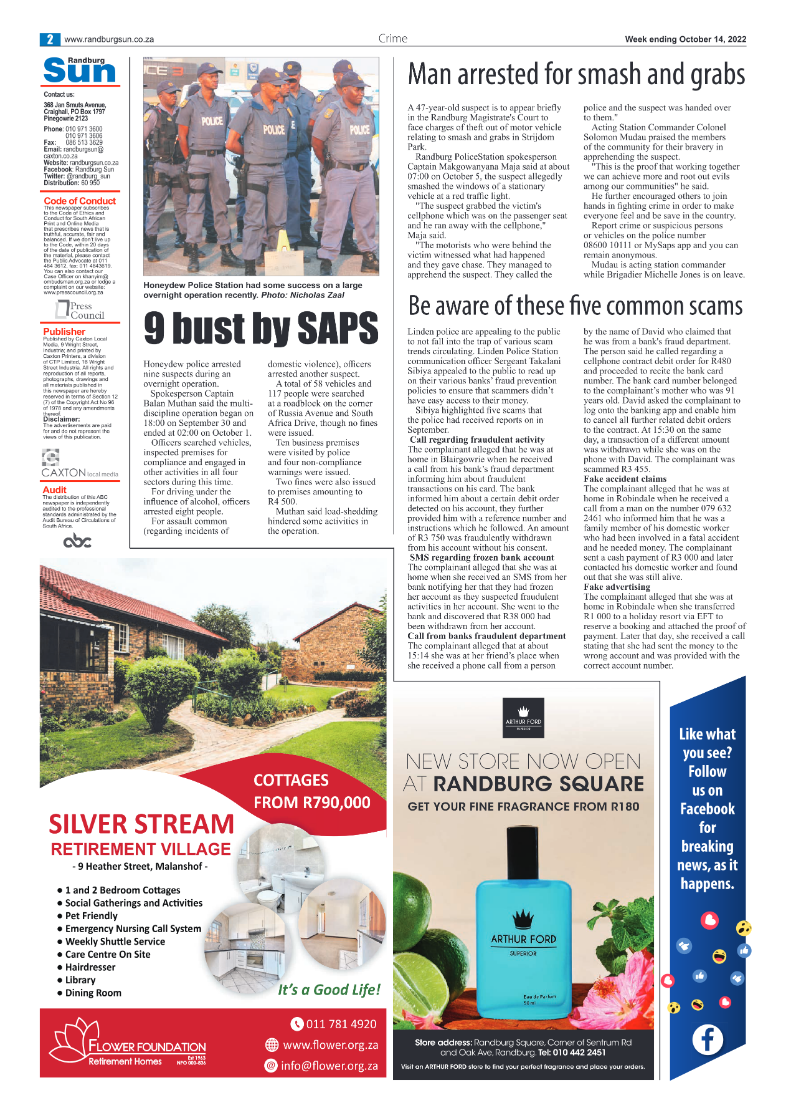 Randburg Sun Oct 14 2022 page 2