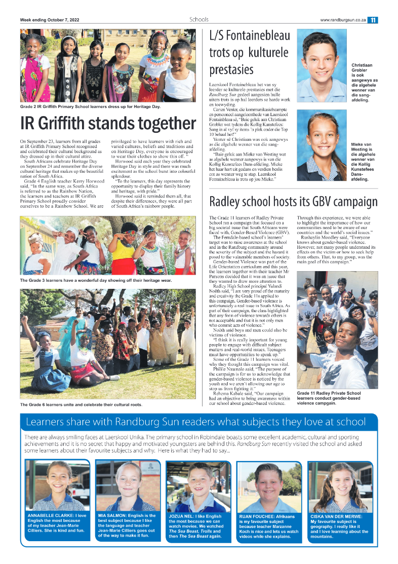 Randburg Sun October 7 2022 page 11