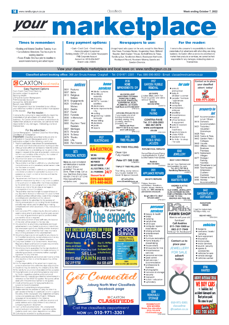 Randburg Sun October 7 2022 page 14