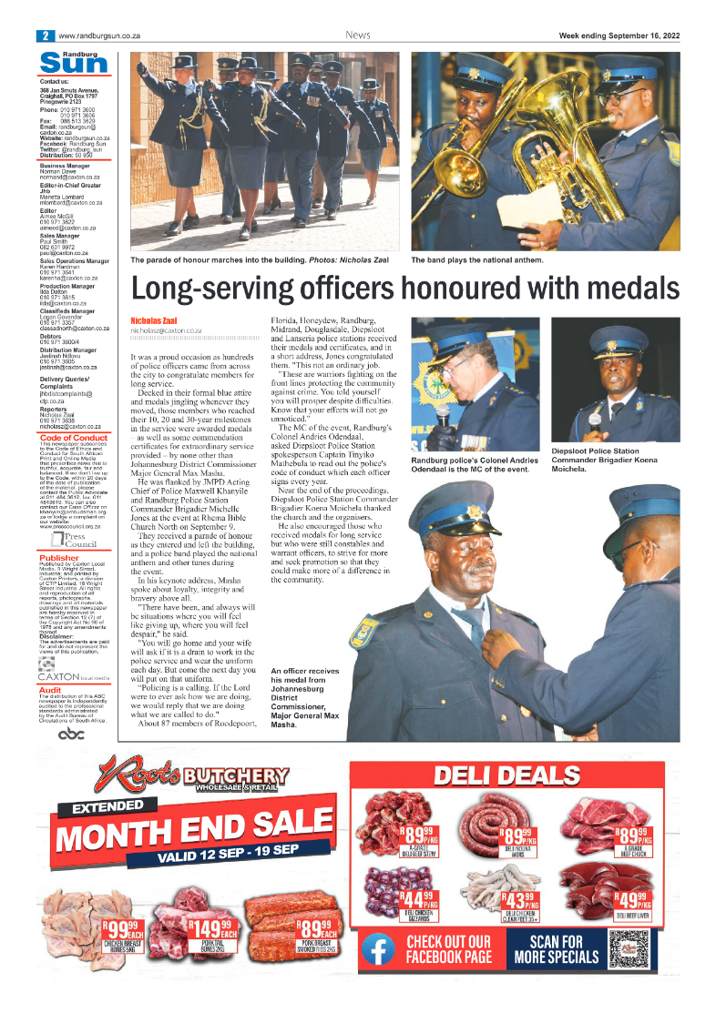 Randburg Sun September 16 2022 page 2