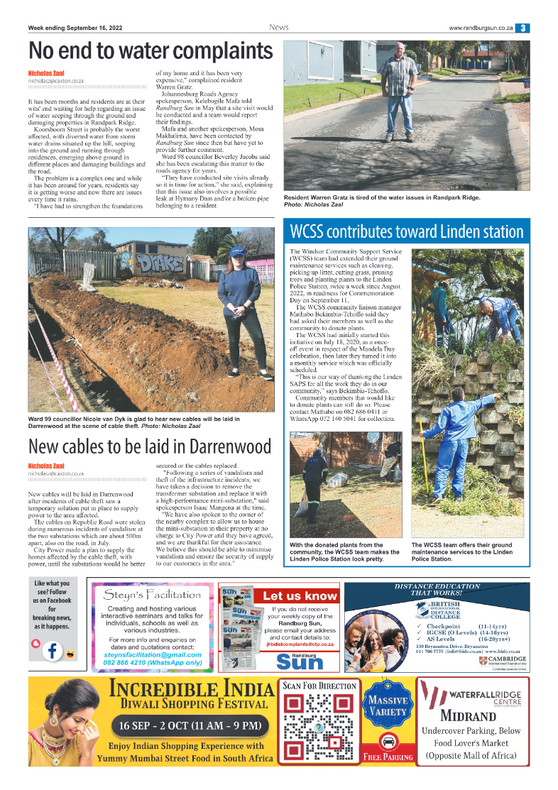 Randburg Sun September 16 2022 page 3