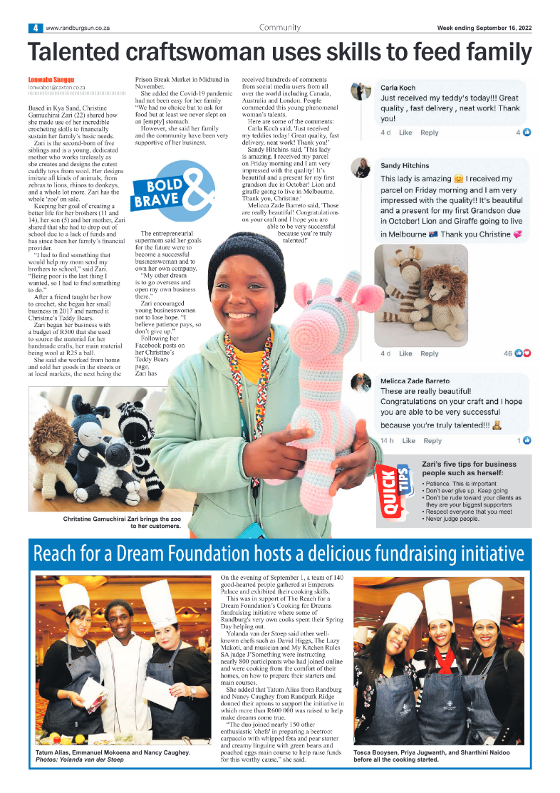 Randburg Sun September 16 2022 page 4