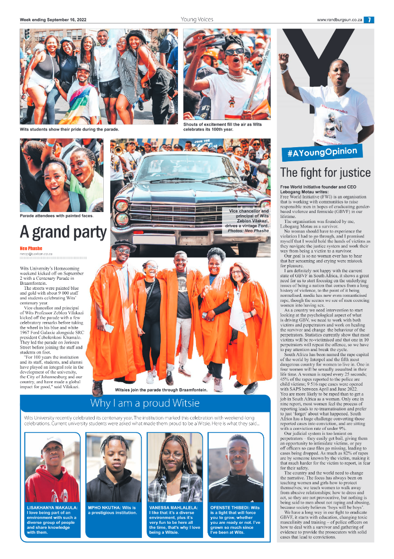 Randburg Sun September 16 2022 page 7