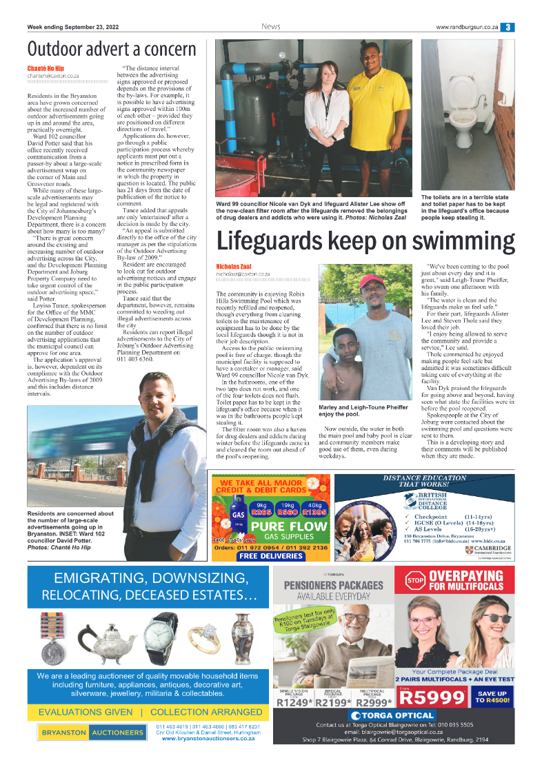 Randburg Sun September 23 2022 page 3