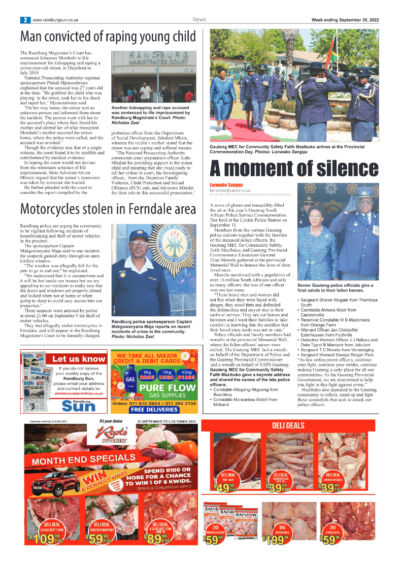 Randburg Sun September 30 2022 page 2