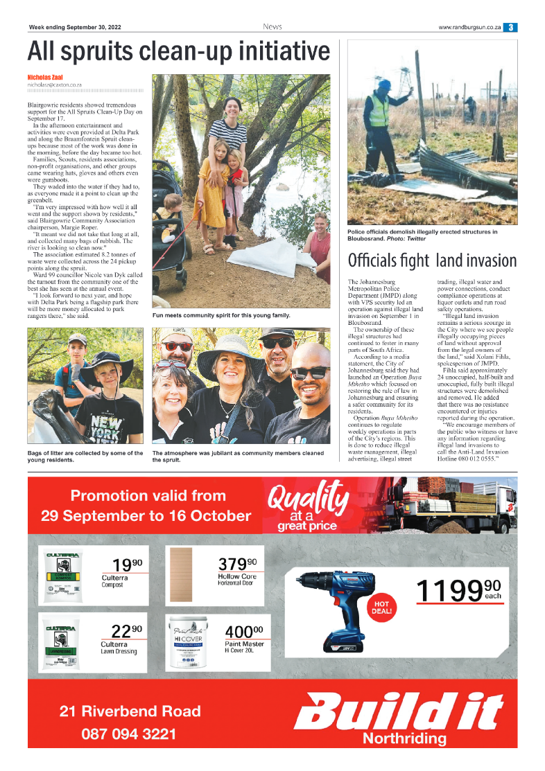 Randburg Sun September 30 2022 page 3