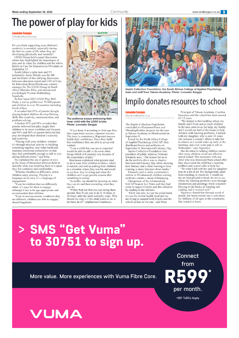 Randburg Sun September 30 2022 page 5