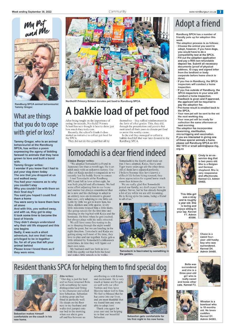 Randburg Sun September 30 2022 page 7