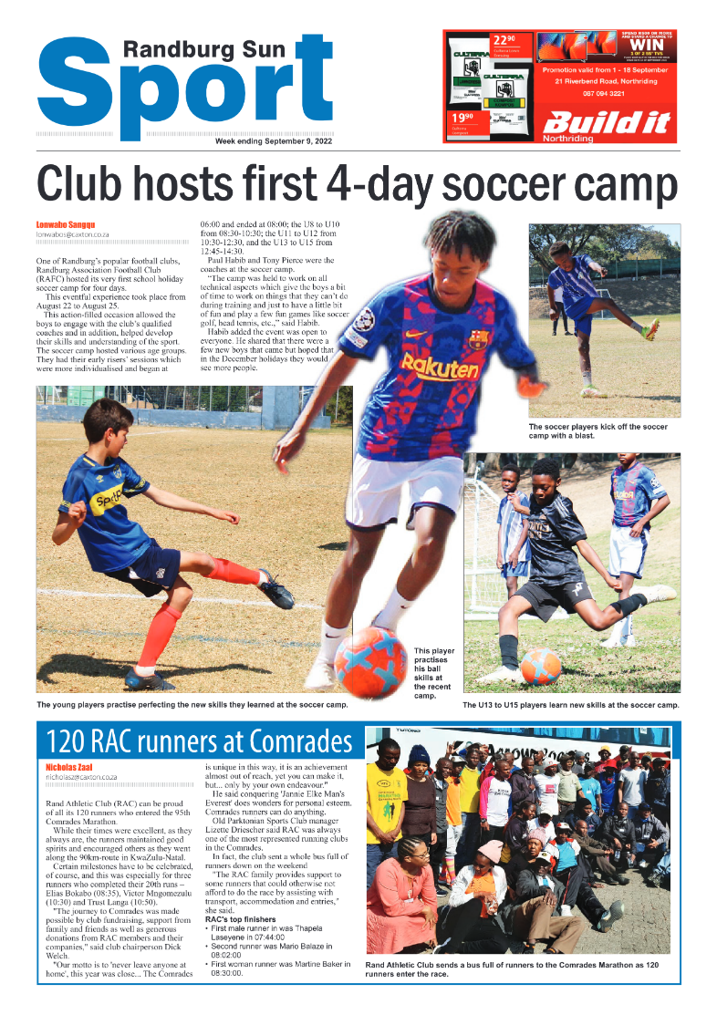 Randburg Sun September 9 2022 page 16