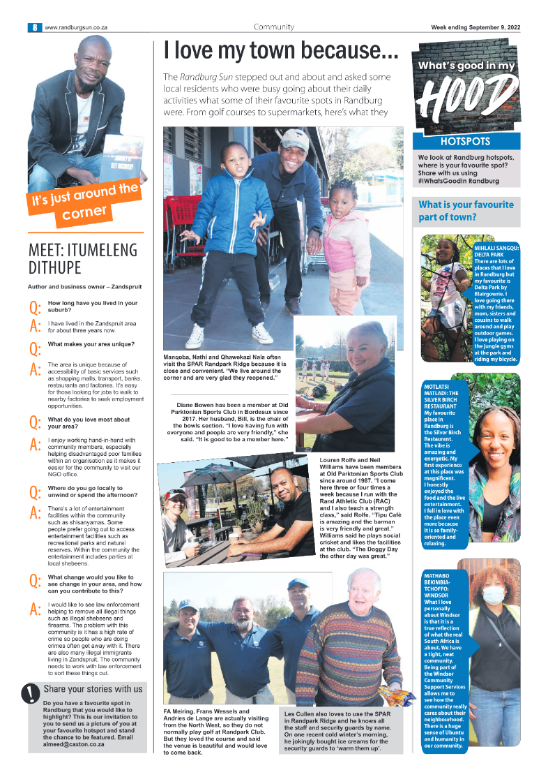 Randburg Sun September 9 2022 page 8