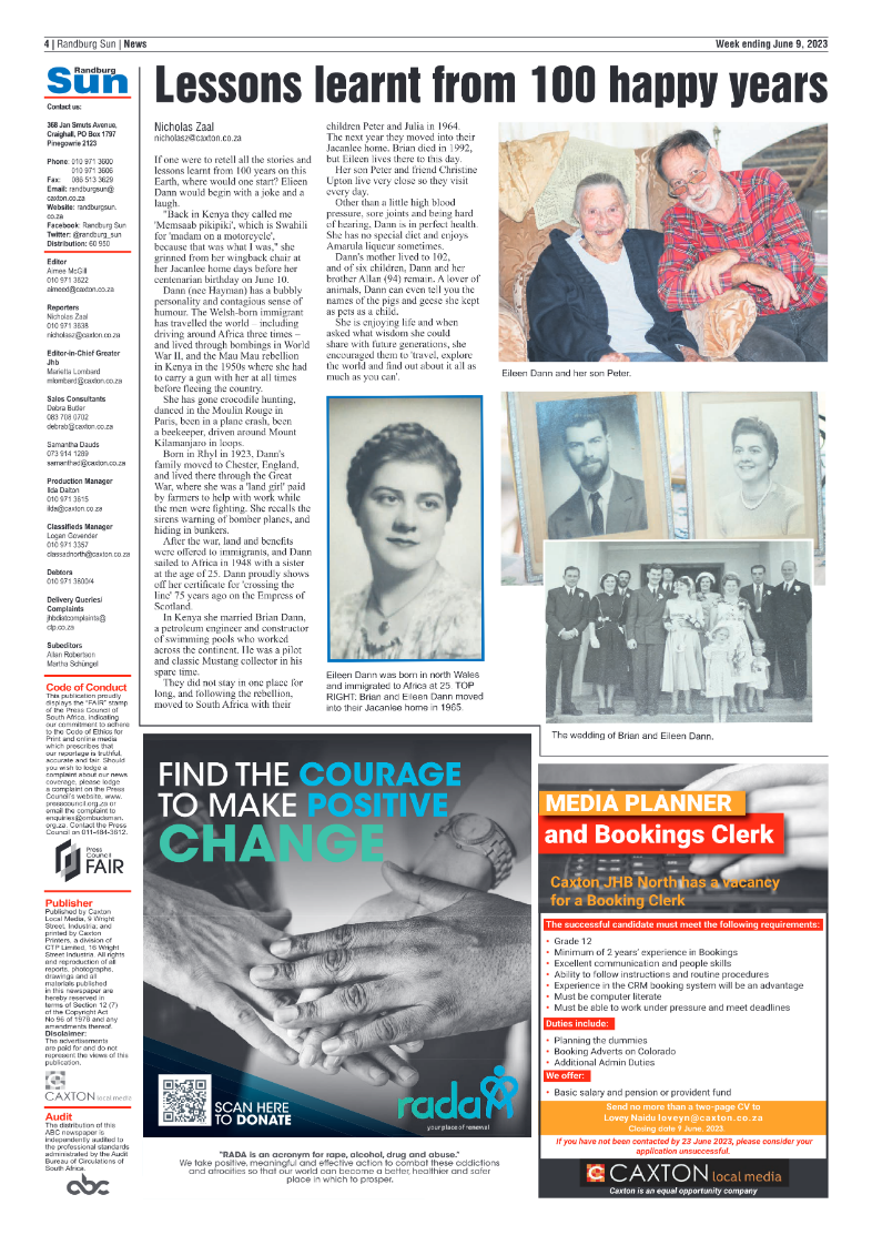 Randburg Sun 09 June 2023 page 4
