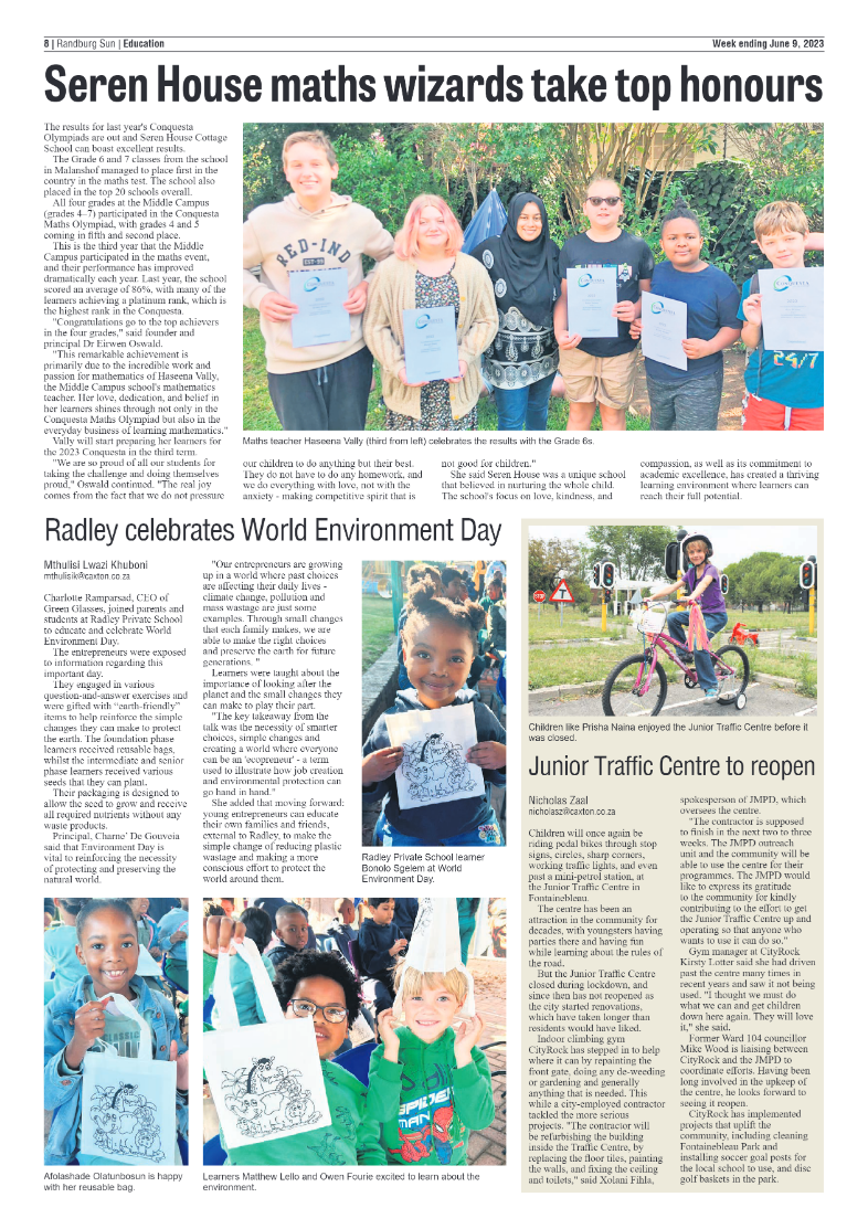 Randburg Sun 09 June 2023 page 8